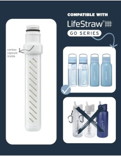 LifeStraw Go 2.0 Kaheastmeline Membraan Mikrofilter