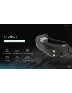 SKYZONE SKY04O PRO Analog FPV-prillid (Must)