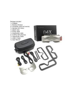 SKYZONE SKY04X PRO FPV-Prillid Black Matte