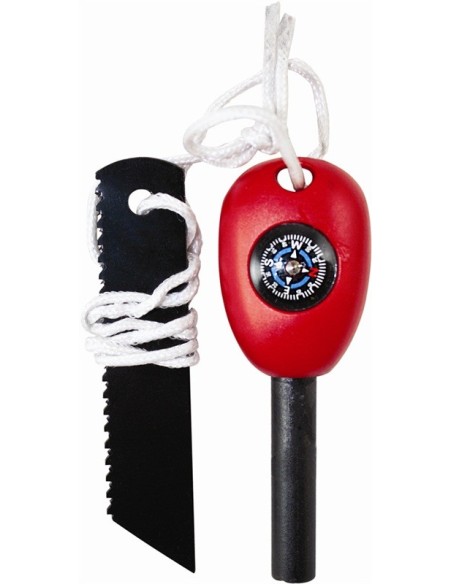 Bushcraft tulepulk kompassiga