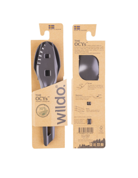 Wildo THE OCYS™ Outdoor cultery set  (gray)