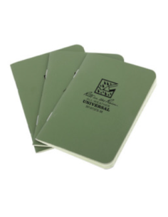 Rite In The Rain No971FX All-weather Notebook 3-pack (green)