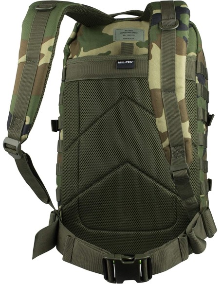 Mil-Tec patrullkott, suur (woodland laiguline)
