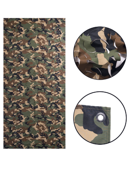 Mil-Tec WOODLAND 1,5X3,0M LASER CUT NET