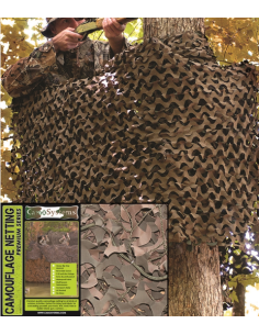 Mil-Tec Woodland camovõrk 3x3m