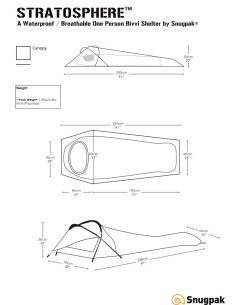 Snugpak Stratosphere bivvi bag (olive)