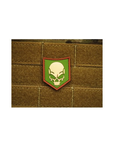 SOF Skull Rubber patch (green)