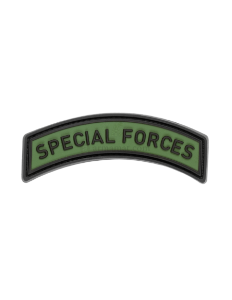 Special Forces Tab Rubber Patch (olive)