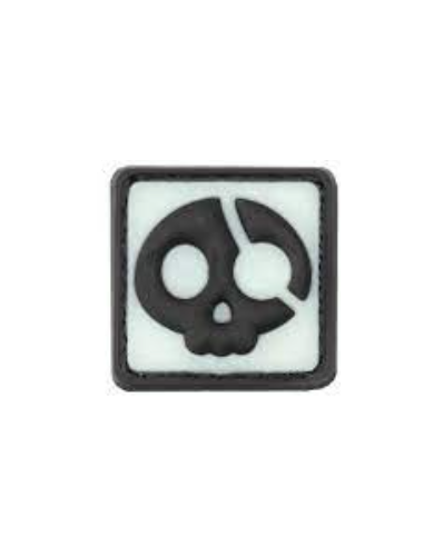 Pirate Rubber ptach (glow/black)