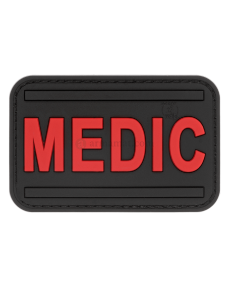 Medic rubber patch (black)