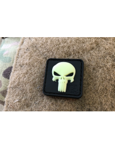 Punisher Rubber Patch (glow/black)