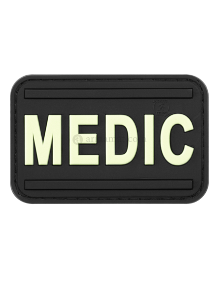 Meidc Rubber patch (Black/Glow)