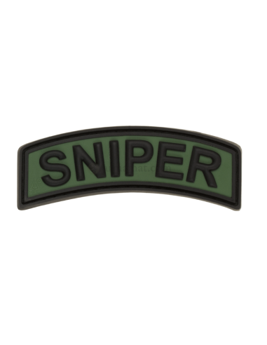 Sniper Tab PVC embleem (roheline)
