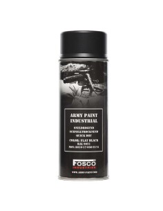 Fosco spray paint flat black (RAL9021)