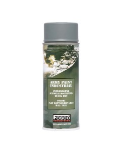 Fosco spray paint battleship gray (RAL7031)