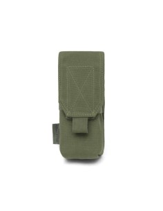 Warrior M4 SINGLE  salvetasku klapiga, kahele salvele (oliiv)