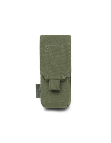 Warrior M4 SINGLE  salvetasku klapiga, kahele salvele (oliiv)