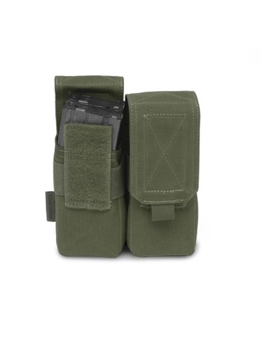 Warrior DOUBLE m4 magazine pouch (olive)
