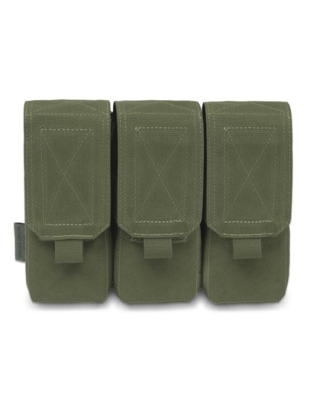 Warrior M4 TRIPLE salvetasku, kuuele salvele (oliiv)