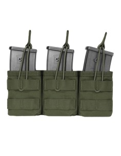 Warrior G36 TRIPLE lahtine salvetasku, kolmele salvele (oliiv)