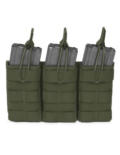 Warrior M4 TRIPLE lahtine salvetasku, kolmele salvele (oliiv)