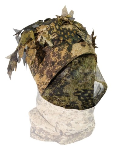 PHANTOMLEAF ORU Beanie, Reversible G2 with Face Mesh And Camo