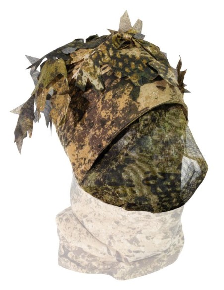 PHANTOMLEAF ORU Beanie, Reversible G2 with Face Mesh And Camo