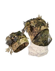 PHANTOMLEAF ORU Beanie, Reversible G2 with Face Mesh And Camo