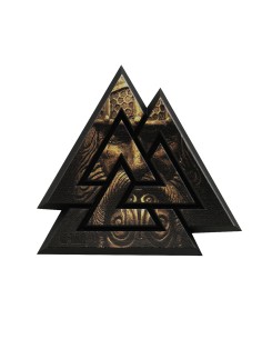 M-TAC Embleem Valknut 3D PVC