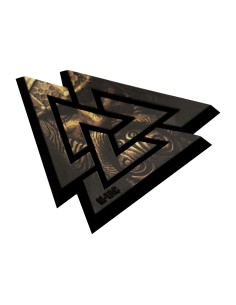 M-TAC Embleem Valknut 3D PVC