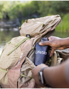 Lifestraw Peak gravity bag 3L (dark grey)