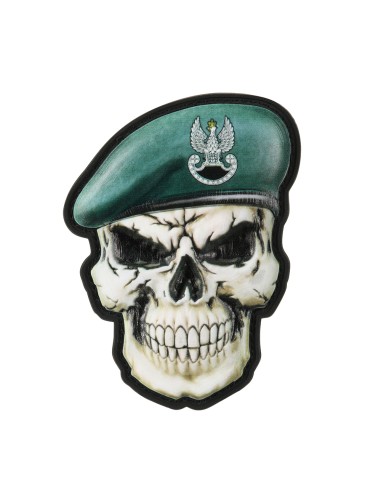 M-TAC Patch Skull in Beret Poland (Special Forces)