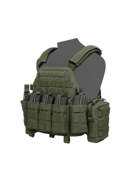 Warrior DCS DA plaadikandja 5.56 config (oliivroheline)