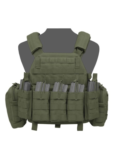 Warrior DCS DA plaadikandja 5.56 config (oliivroheline)