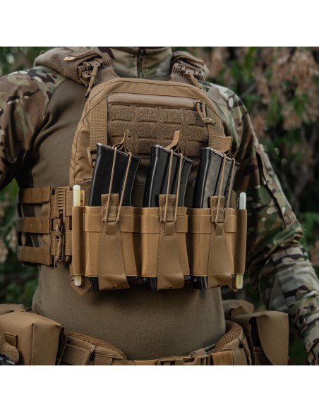 M-TAC Front Panel for Cuirass QRS Three Mags Plate Carrier Cordura Squadron (various colors)
