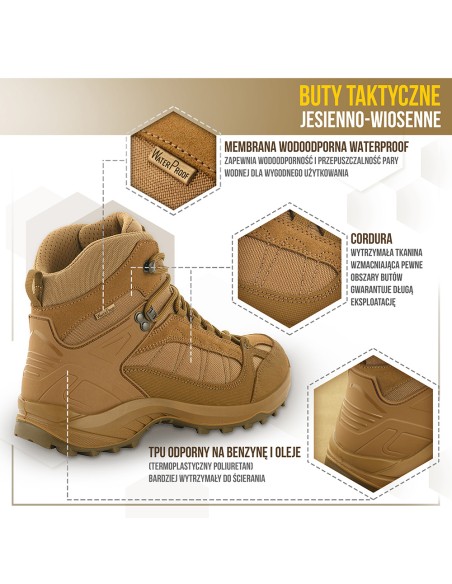 M-TAC Tactical Demi-Season Boots (various colors)