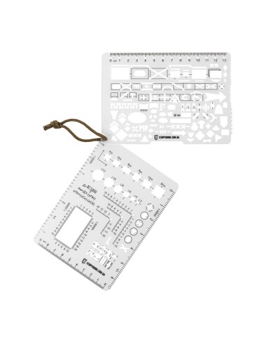M-TAC Tactical TZ+M NATO Ruler Set