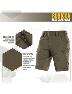 M-TAC Rubicon Flex Shorts 4-Way Stretch (various colors)