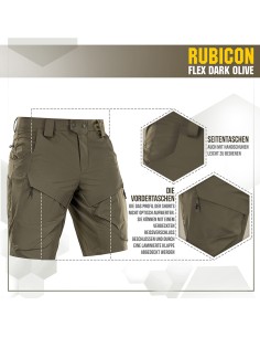 M-TAC Rubicon Flex Shorts 4-Way Stretch (various colors)