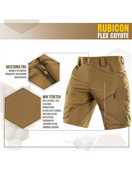 M-TAC Rubicon Flex Shorts 4-Way Stretch (various colors)
