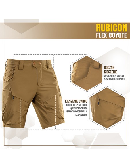 M-TAC Rubicon Flex Lühikesed Püksid 4-Way Stretch (erinevad värvid)