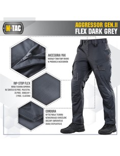 M-TAC Aggressor Gen.II Flex Tactical Pants (various colors)