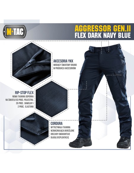 M-TAC Aggressor Gen.II Flex Taktikalised Püksid (erinevad värvid)