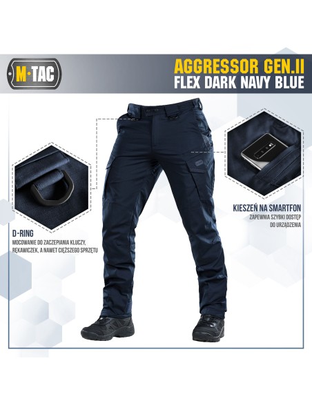 M-TAC Aggressor Gen.II Flex Taktikalised Püksid (erinevad värvid)