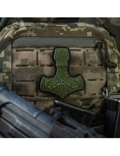 M-TAC Embleem Mjölnir Suur PVC (erinevad värvid)