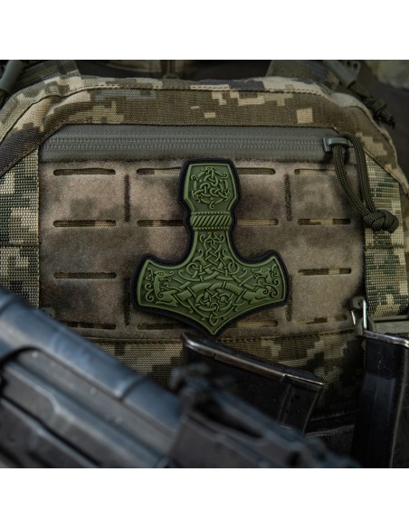 M-TAC Patch Mjölnir Large PVC (various colors)