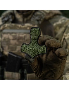 M-TAC Patch Mjölnir Large PVC (various colors)