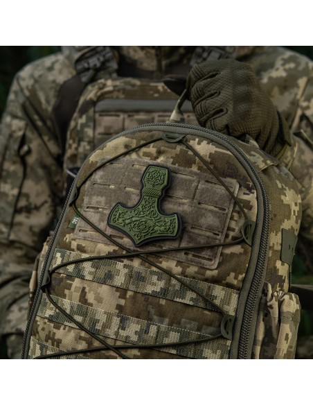 M-TAC Patch Mjölnir Large PVC (various colors)