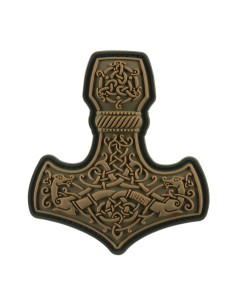 M-TAC Patch Mjölnir Large PVC (various colors)
