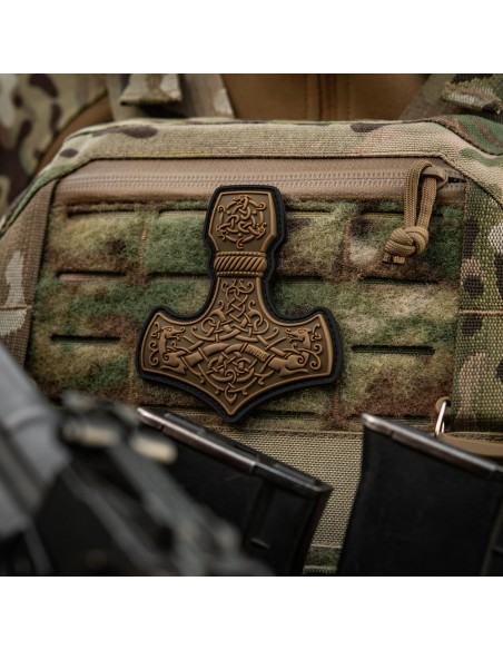 M-TAC Patch Mjölnir Large PVC (various colors)